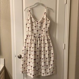 Vintage inspired 50s Martini dress